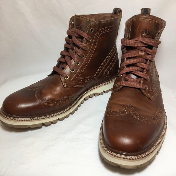 Timberland Other - New Timberland Britton Hill Boots Wing Tip Lace Up